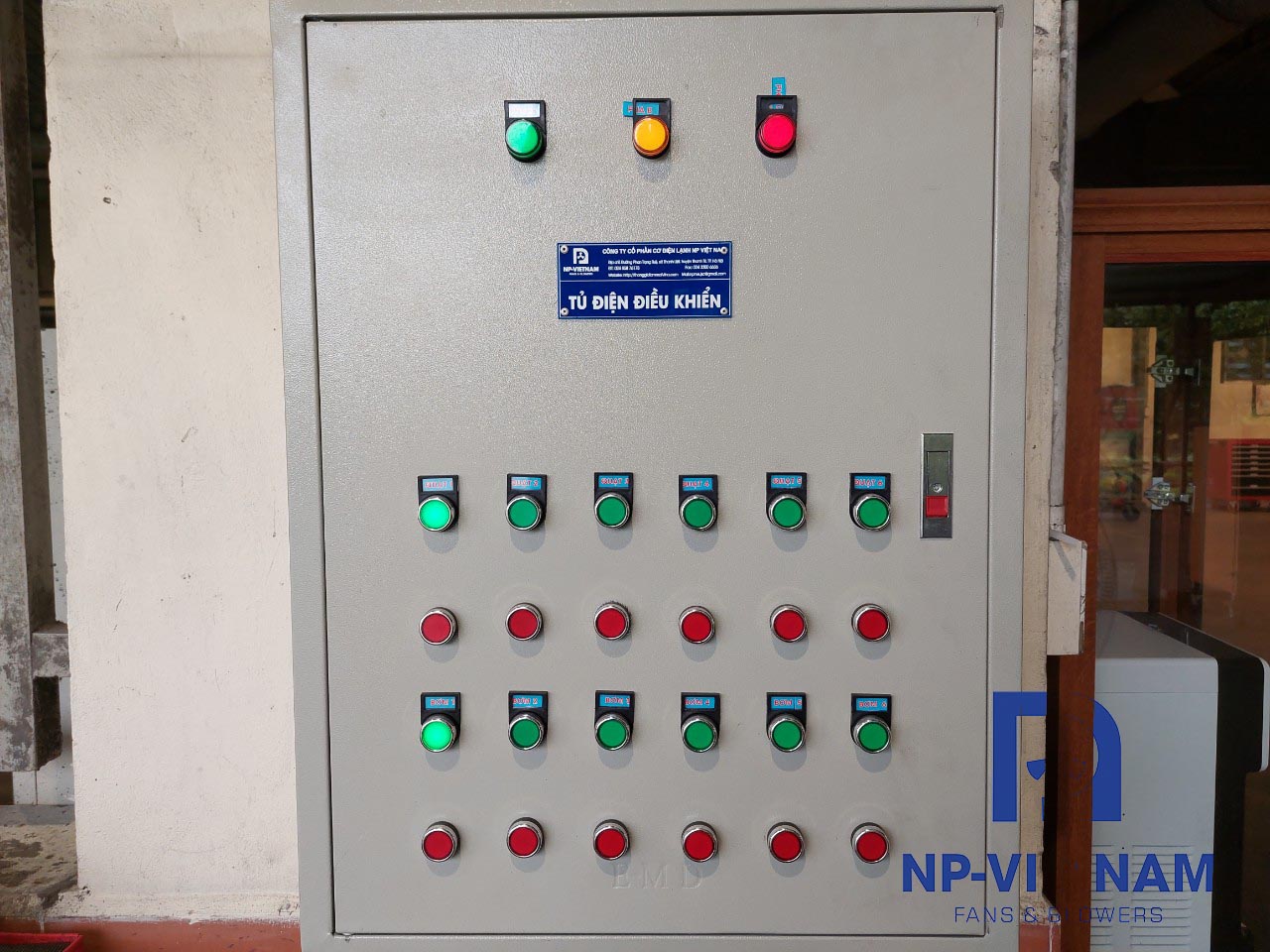 Hệ thống tủ điện cấp nguồn