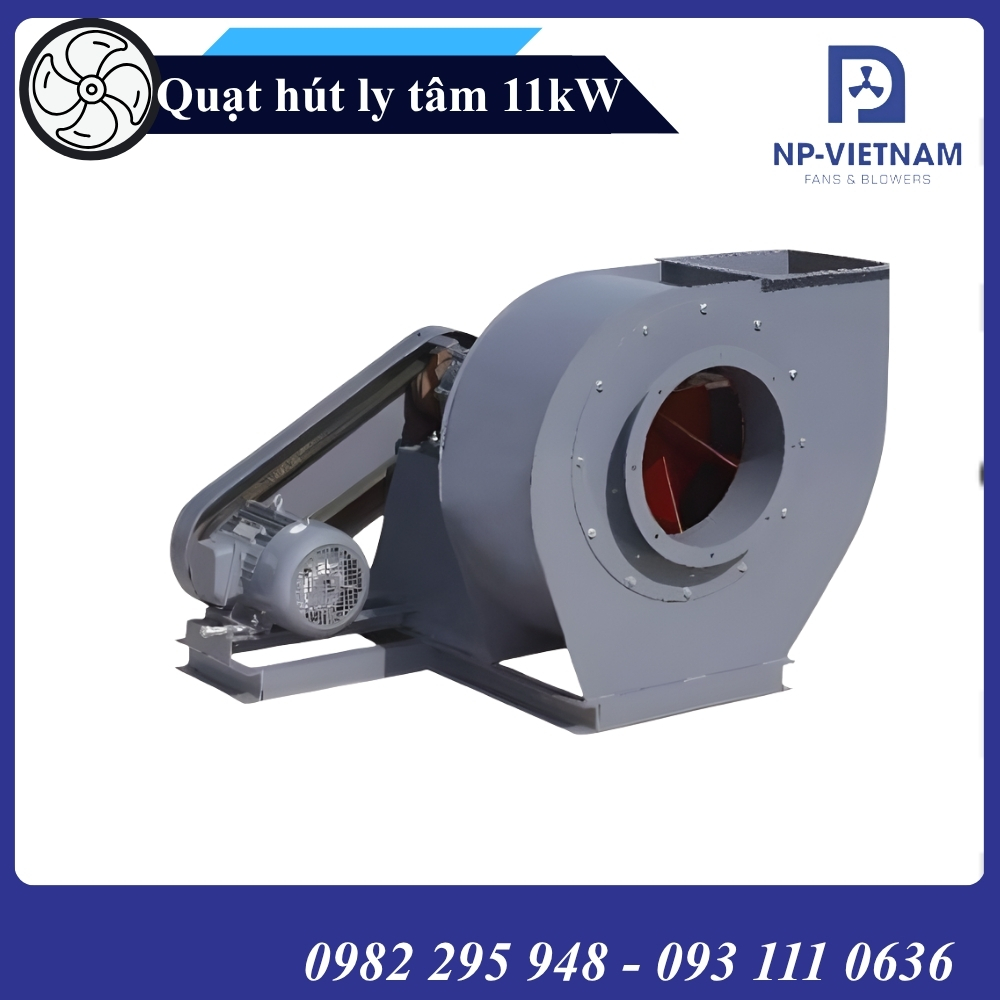Quạt hút ly tâm 11kW