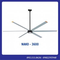 Quạt trần công nghiệp NAKO 3m6