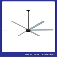 Quạt trần công nghiệp HVLS 6 cánh