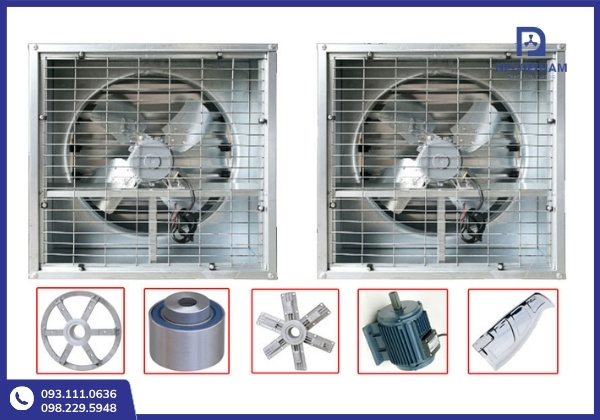 Hiểu rõ mức giá quạt hút công nghiệp 600x600 giúp bạn cân đối ngân sách đầu tư