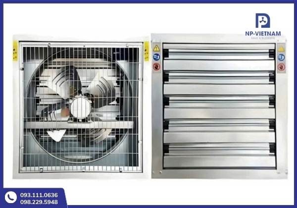 NP Việt Nam là thương hiệu uy tín cung cấp quạt công nghiệp 600x600 hiệu quả cho công trình của bạn