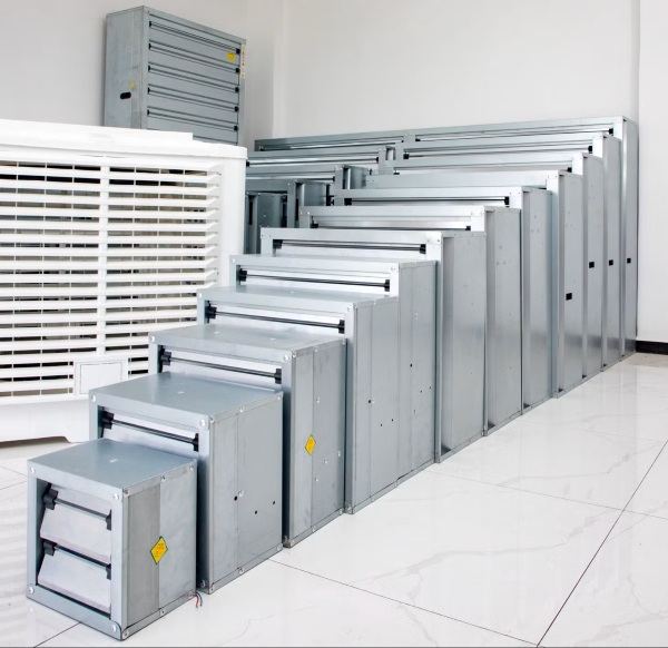 Quạt hút treo tường thường được sử dụng trong các không gian nhỏ