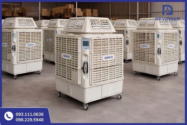 Quạt hơi nước công nghiệp của thương hiệu NAKO được NP Việt Nam phân phối