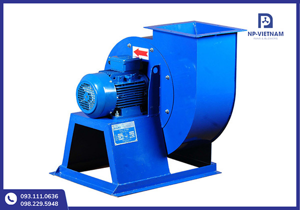 Quạt hút ly tâm công nghiệp trong hệ thống thông gió nhà xưởng