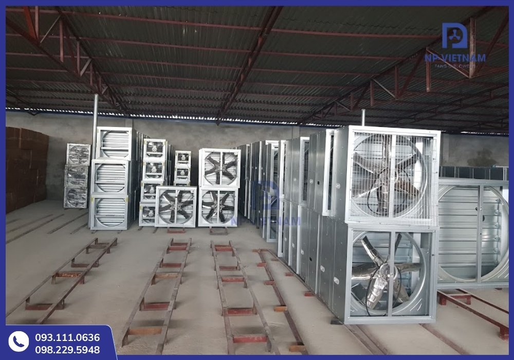 Sử dụng quạt không phù hợp môi trường sản xuất có thể gây cháy nổ và tai nạn lao động