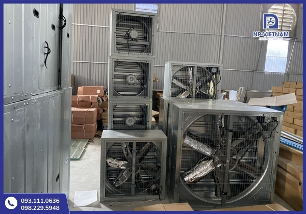 Quạt hút công nghiệp Nako - sản phẩm chủ lực của NP Việt Nam