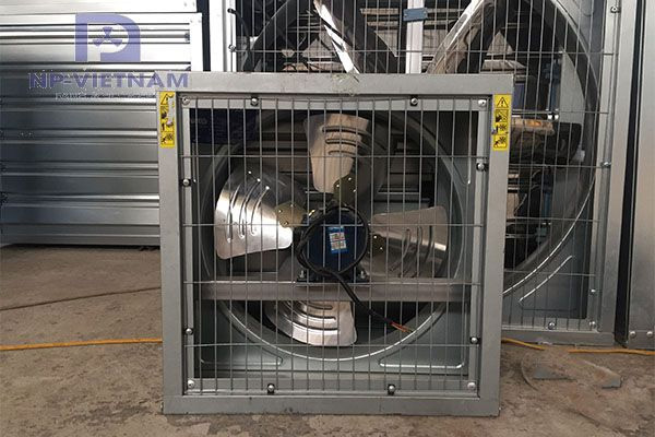Máy quạt thông gió công nghiệp vuông chất lượng, giá rẻ được cung cấp bởi Công ty NP Việt Nam