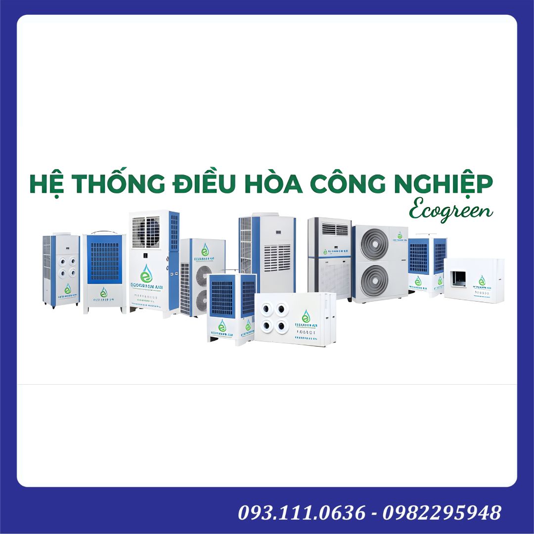 Giải pháp tối ưu với điều hòa di động siêu tiết kiệm điện và hệ thống điều hòa công nghiệp