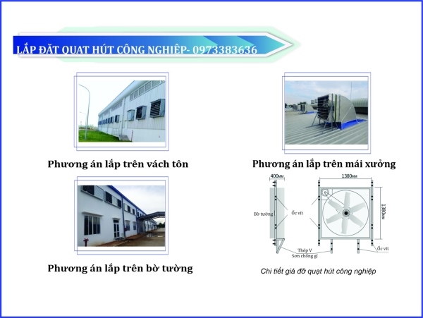 Các cách lắp đặt hệ thống thông gió trên tường nhà và trần nhà hoạt động tốt nhất ở quy mô lớn