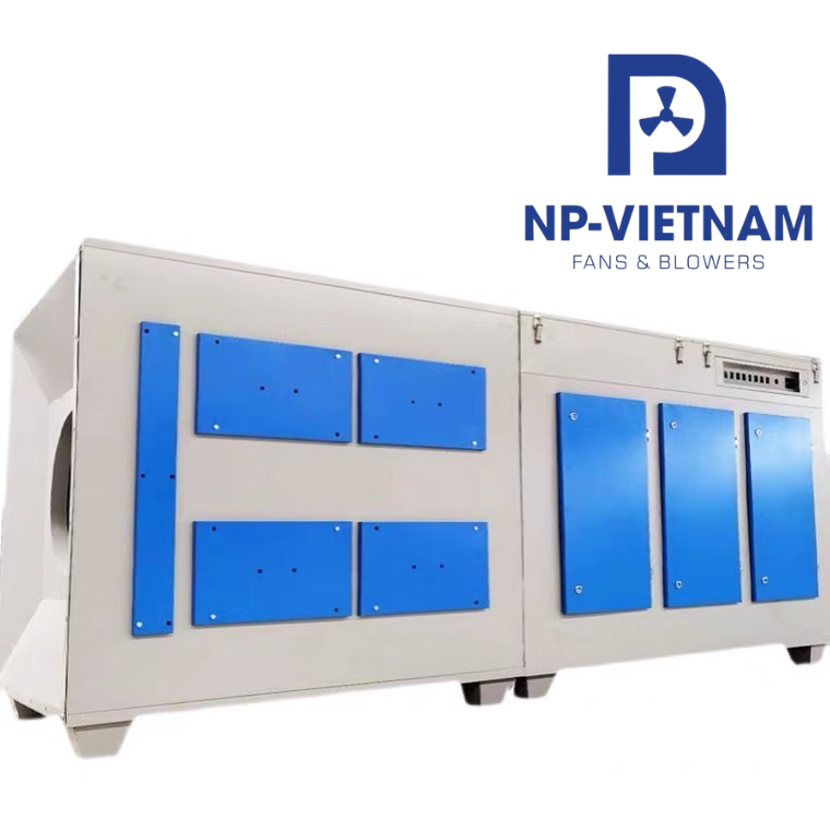 Hệ thống xử lý khí thải tia UV và than hoạt tính