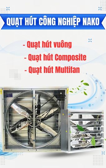 Quạt hút công nghiệp NAKO