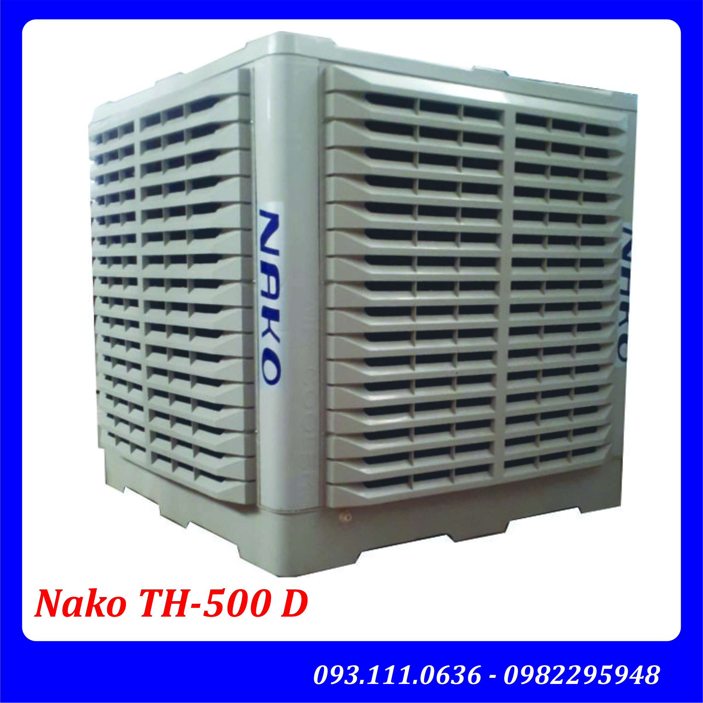Máy làm mát công nghiệp NAKO Air Cooler 50000 thổi xuống