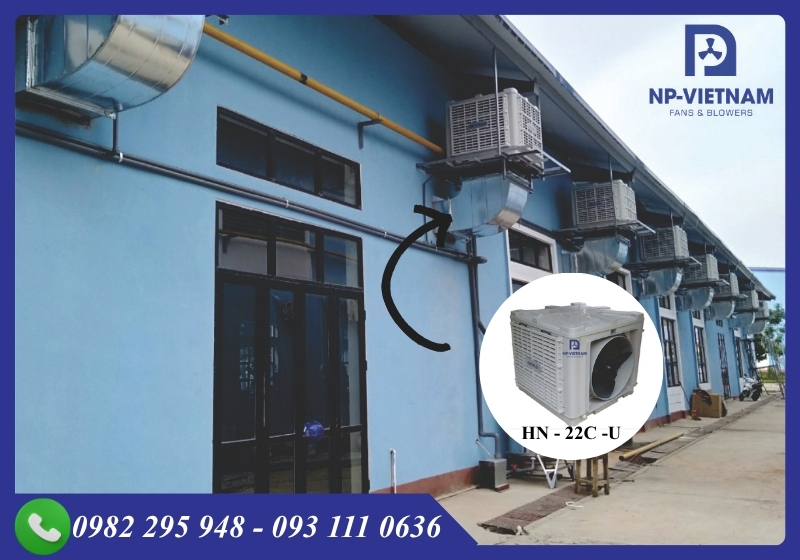 Hình ảnh: Thi công máy làm mát công nghiệp