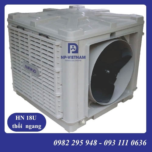 Máy làm mát công nghiệp NAKO Air Cooler 18000 thổi ngang