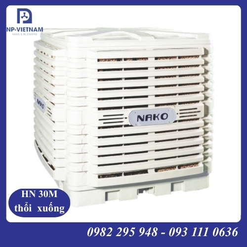 Máy làm mát công nghiệp NAKO Air Cooler 30000 thổi xuống