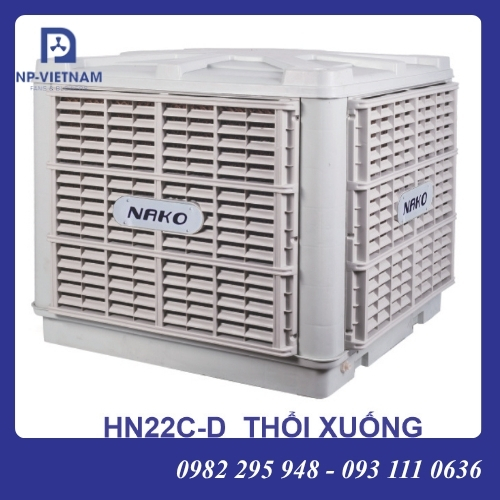 Máy làm mát công nghiệp NAKO Air Cooler 22000 thổi xuống