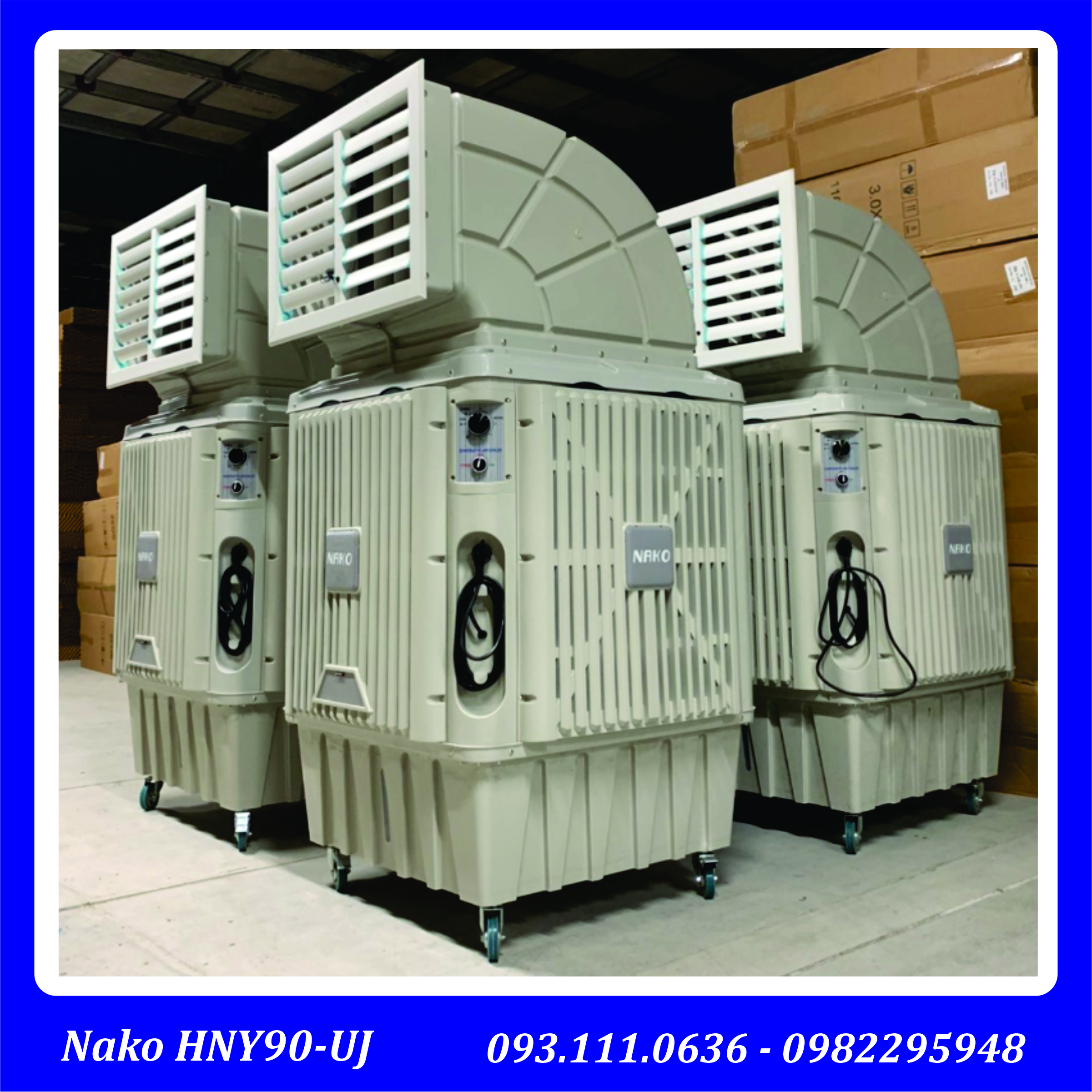 Máy làm mát công nghiệp di động Nako HNY90-UJ (1 hướng)