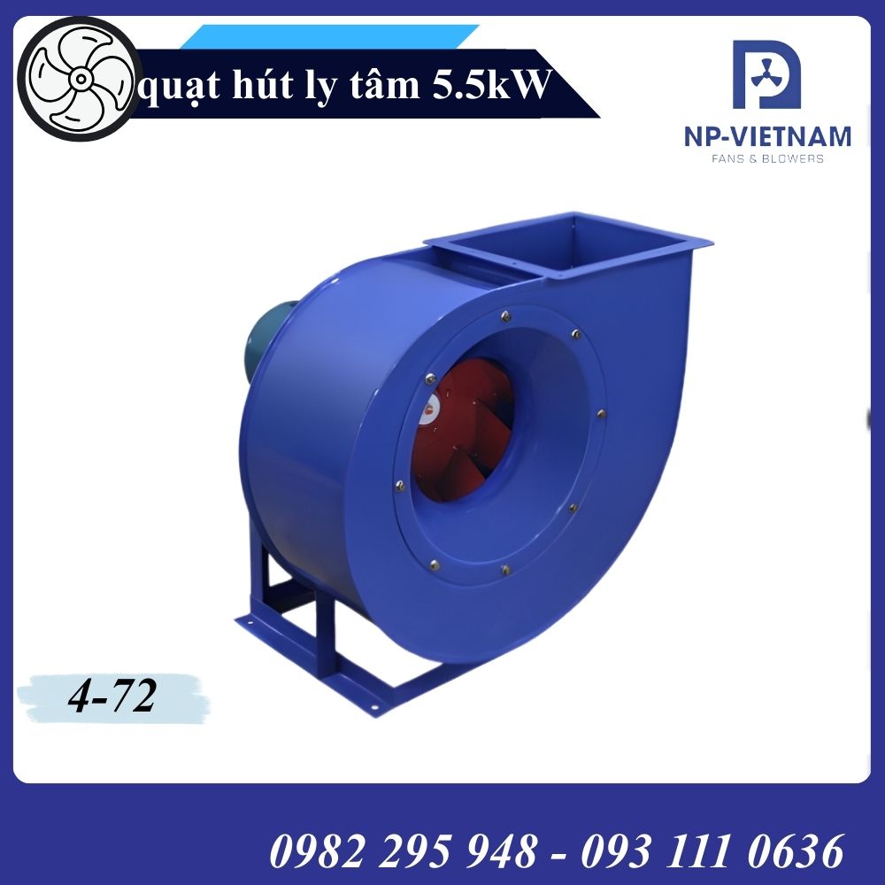 Quạt hút ly tâm 5.5kW