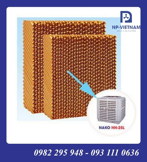 Tấm làm mát cooling pad cho máy làm mát Air cooler 25000