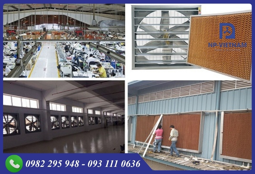 Thi công lắp đặt máy làm mát không khí