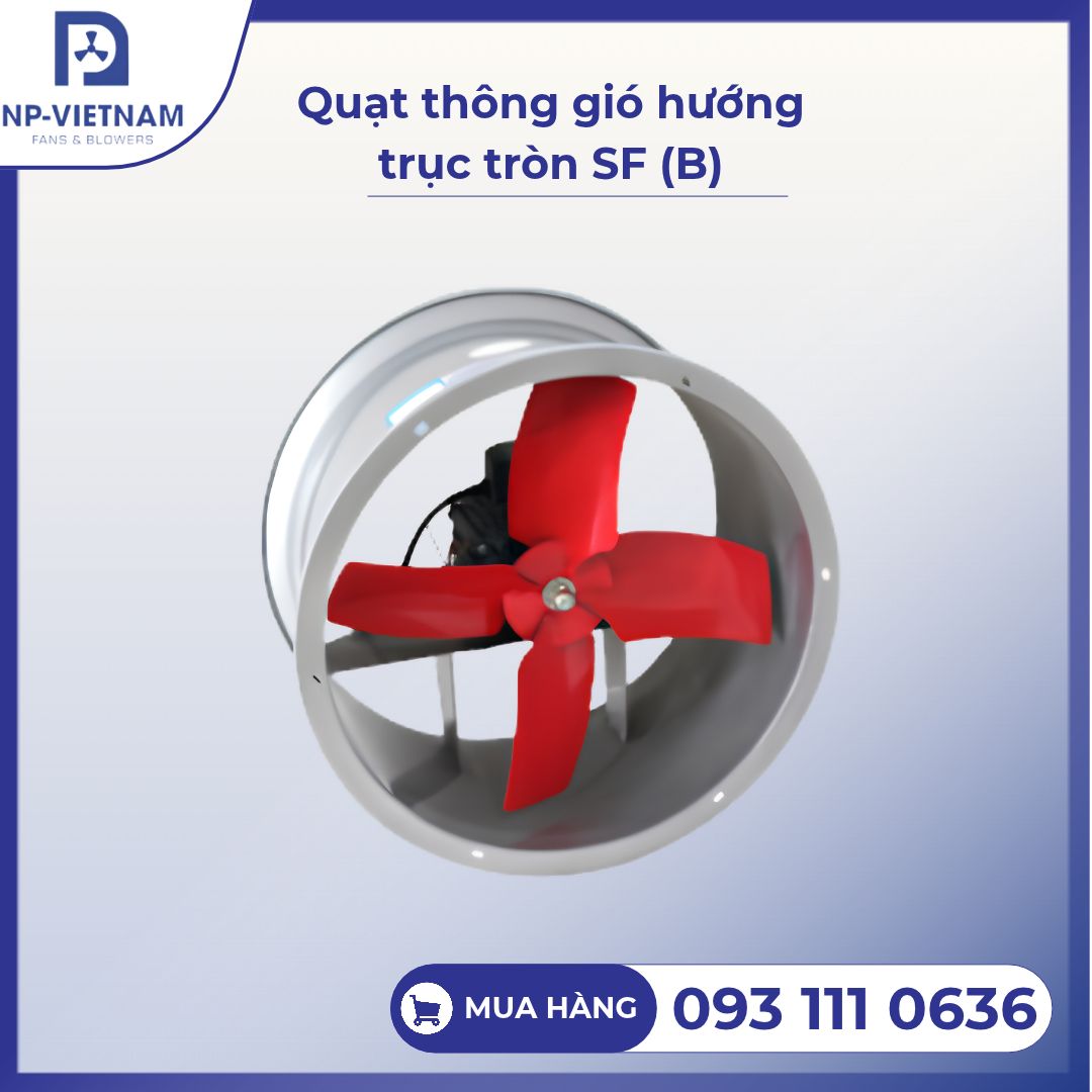 Quạt thông gió hướng trục tròn SF(B)