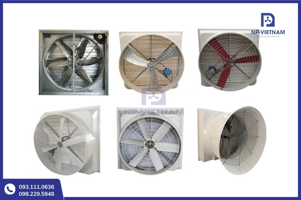 Ứng dụng đa dạng của quạt hút công nghiệp 800x800 trong xưởng sản xuất, trang trại và kho hàng