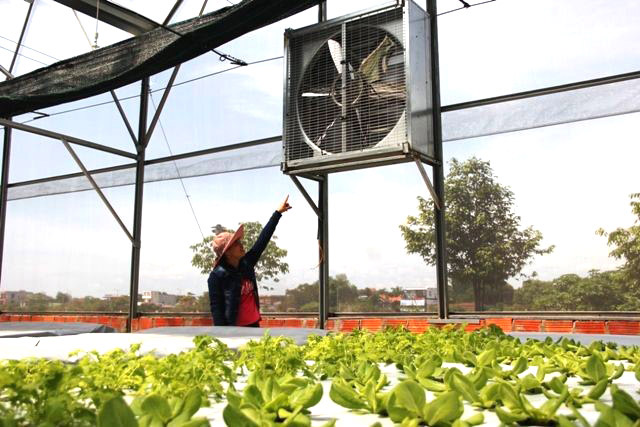 Máy hút công nghiệp nhà xưởng mở ra không gian thông thoáng