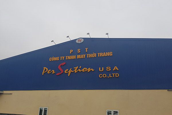 Công ty may thời trang perseption USA