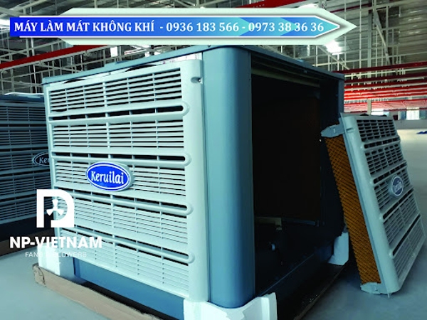 Cấu tạo của thiết bị làm mát công nghiệp bao gồm 9 bộ phận chính