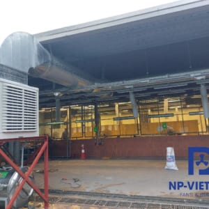 Lắp đặt hệ thống làm mát nhà máy Midway Metals Việt Nam