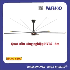 Quạt Trần Công Nghiệp 6m
