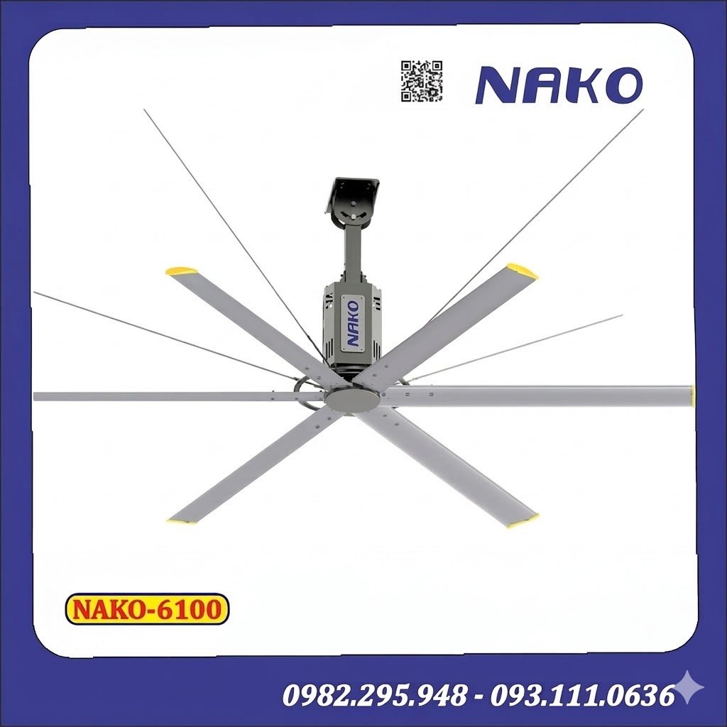 Quạt Trần Công Nghiệp 6m - Ảnh 3