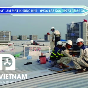 Lắp đặt máy làm mát công nghiệp tại Công ty TNHH FWKK Việt Nam