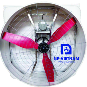 Quạt hút Composite gián tiếp cánh đỏ Nako RTD-1460