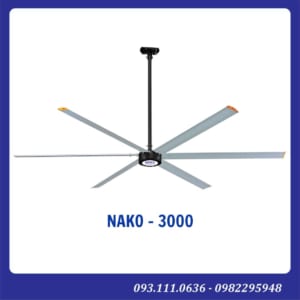 Quạt trần công nghiệp 3m - Quạt trần công nghiệp giá rẻ