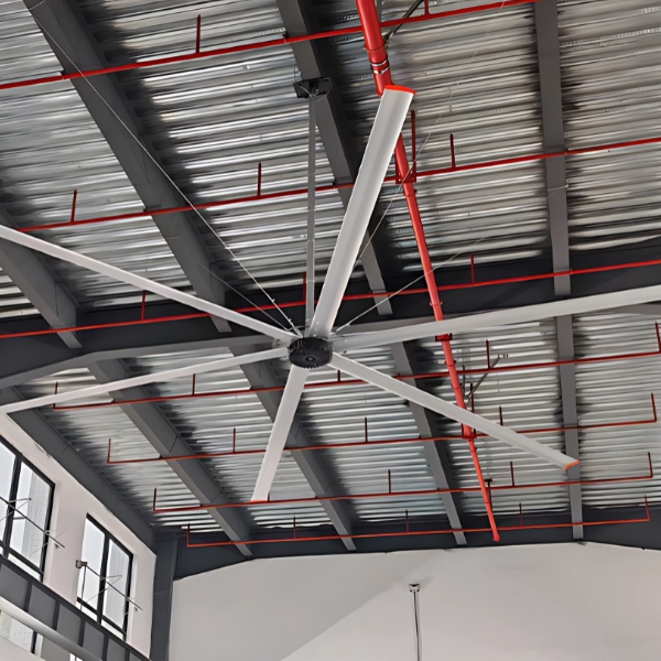 Quạt trần công nghiệp HVLS công suất lớn - Ảnh 2
