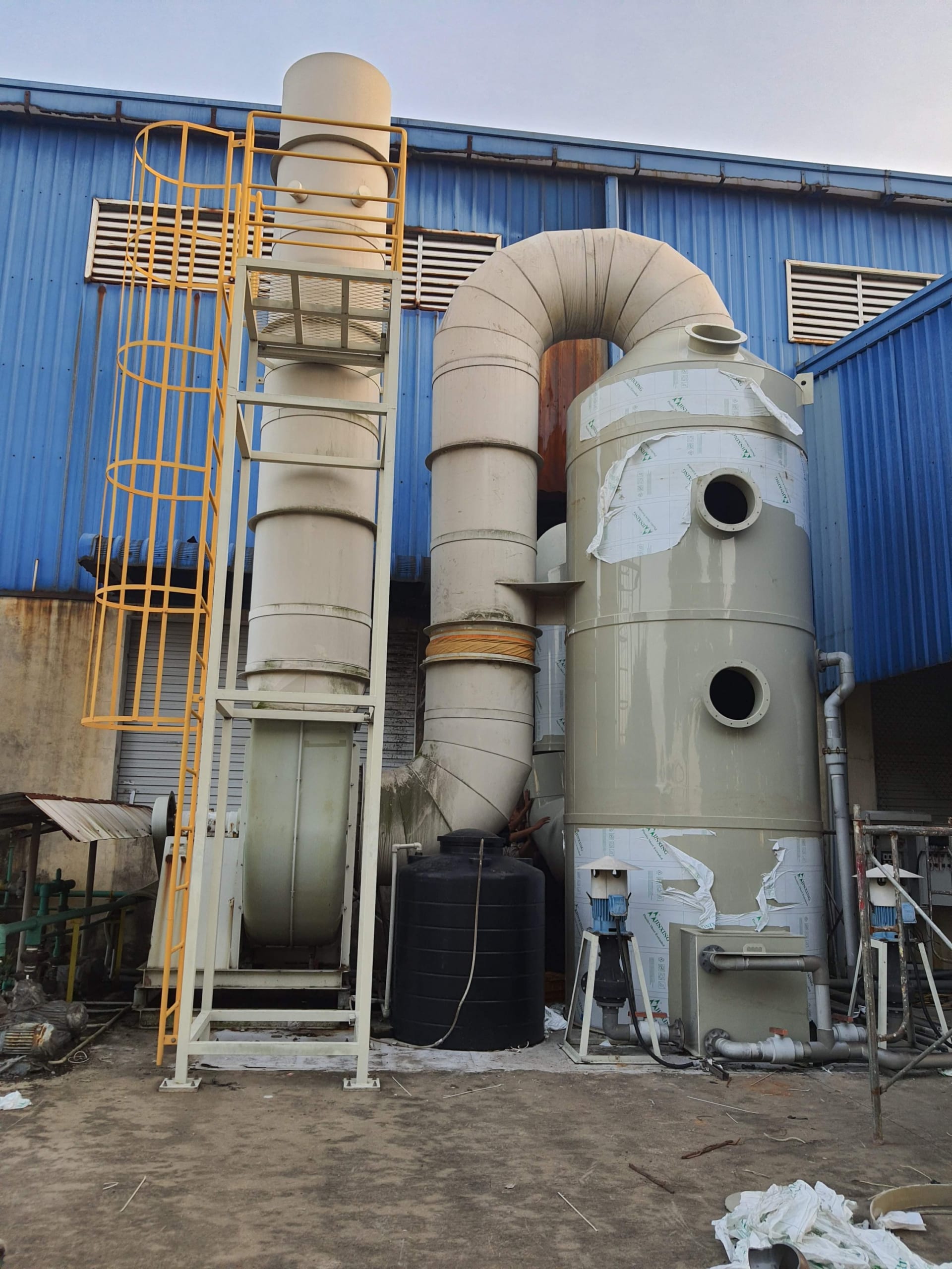 Tháp hấp phụ xử lý khí thải bằng than hoạt tính - Ảnh 2