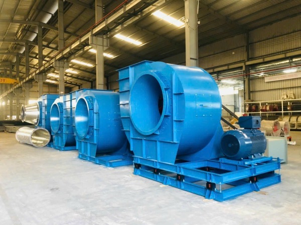 Nguyên lý vận hành của cấu tạo quạt ly tâm dựa trên lực ly tâm