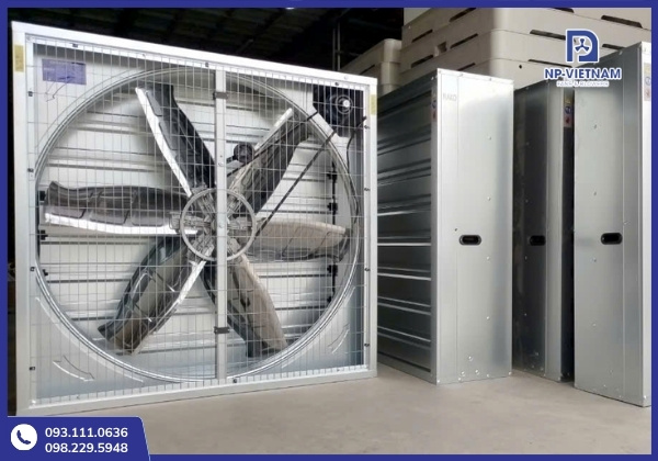 Các ưu điểm của quạt hút công nghiệp tại NP Việt Nam