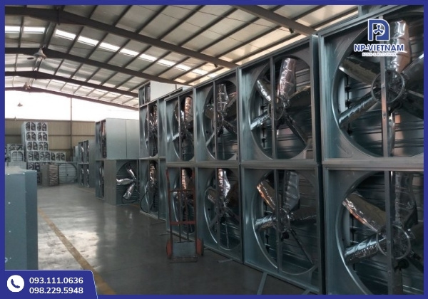 Quạt hút công nghiệp tại Tây Ninh với chất lượng ổn định, hiệu suất cao và dịch vụ kỹ thuật chuyên nghiệp