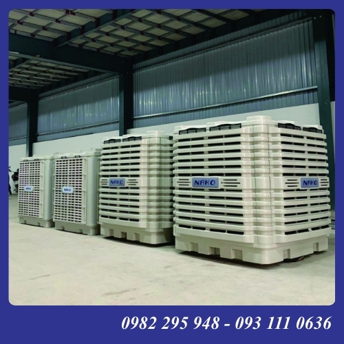 Máy làm mát công nghiệp NAKO Air Cooler 30000 thổi lên - Ảnh 3