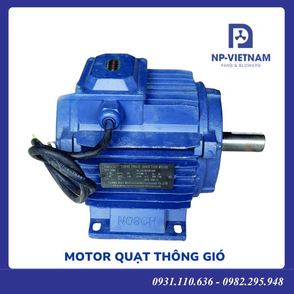 Motor quạt hút công nghiệp - Ảnh 3