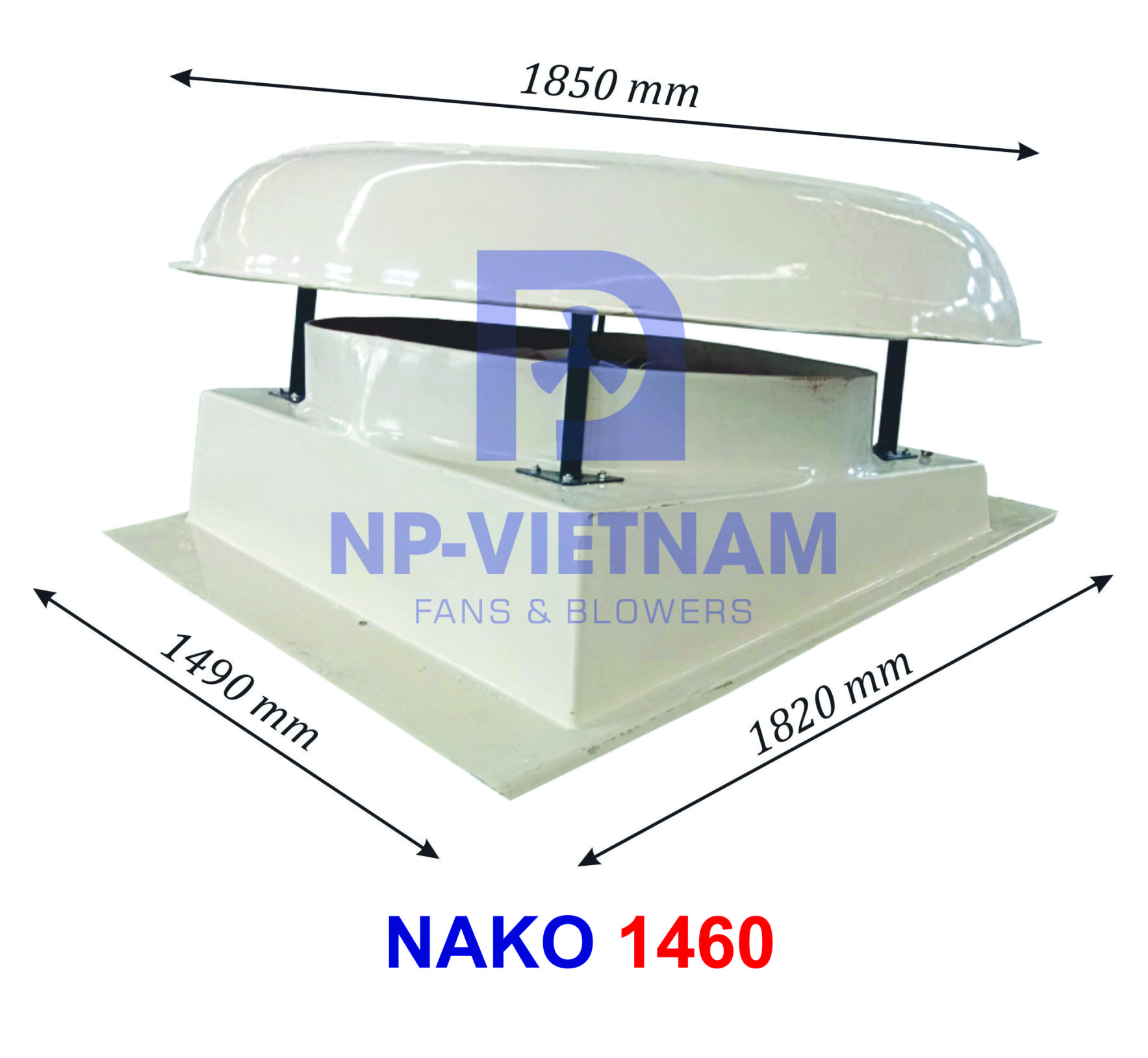 Quạt ComPosite hút mái - Ảnh 2