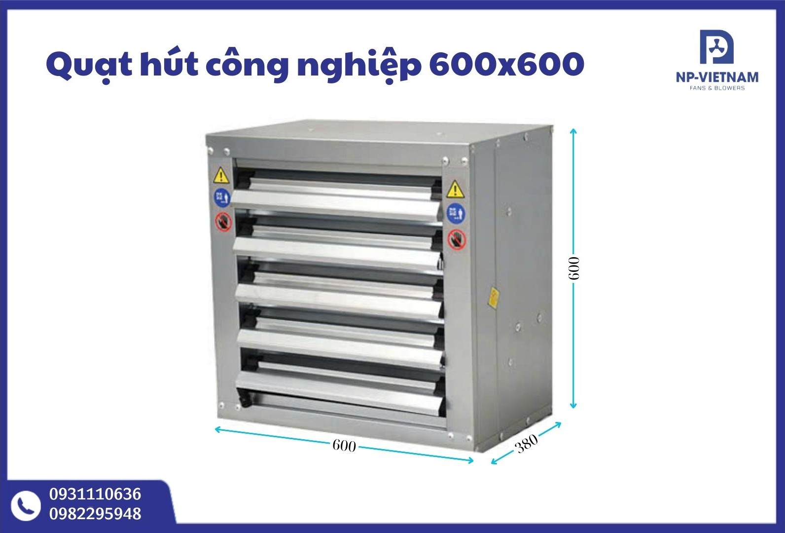 Hình ảnh: Quạt hút công nghiệp 600x600