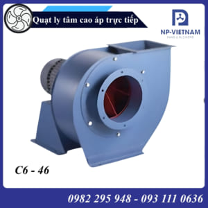 Quạt ly tâm cao áp trực tiếp
