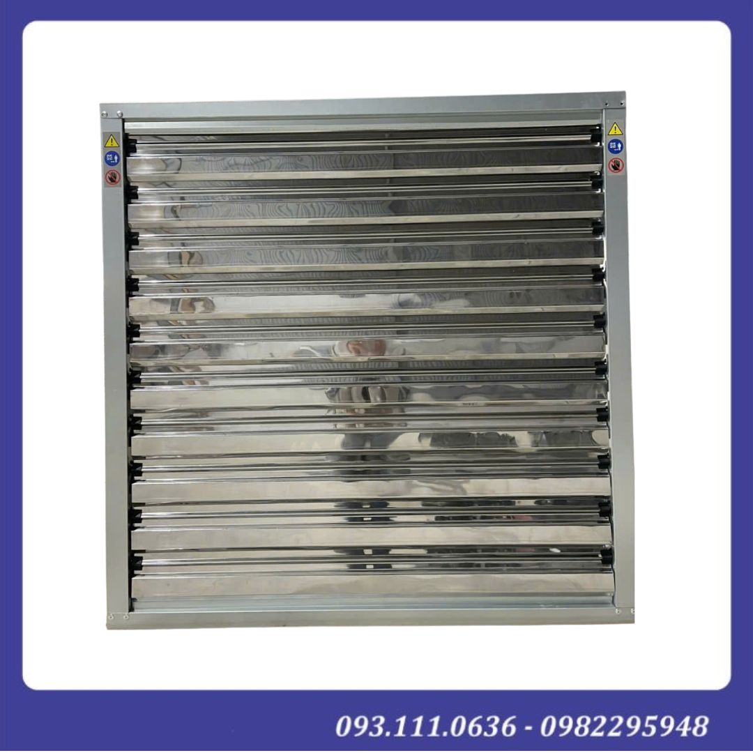 Quạt Thông Gió Vuông Trực Tiếp Cánh Composite - Ảnh 2