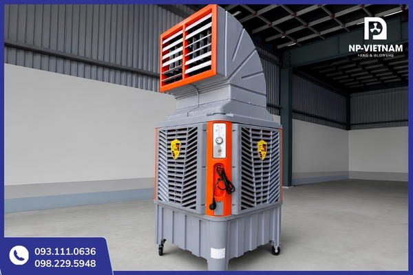Tổng quan thông tin của quạt hơi nước công nghiệp 750W từ thông số đến ứng dụng thực tế