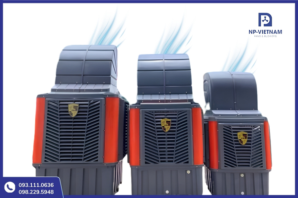 Quạt hơi nước công nghiệp 750W cân bằng giữa hiệu quả làm mát và chi phí vận hành