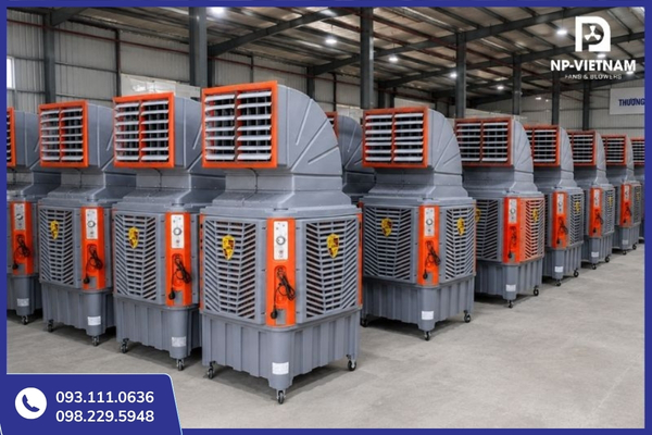 Quạt hơi nước công nghiệp 750W giá tốt tận xưởng - Ảnh 4